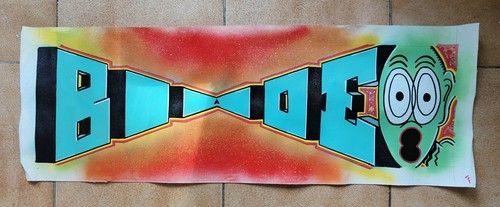Blade canvas 87x31cm signed - blade,