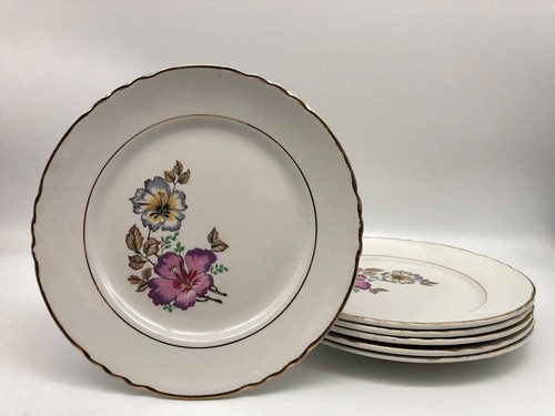 Assiettes plates orchies - 6,