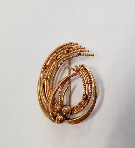Broche vintage plaqué - , or