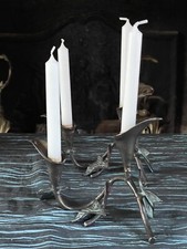 Paire de Bougeoirs anciens -