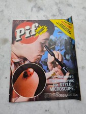 Pif Gadget 418 stylo microscope Vaillant sans gadget