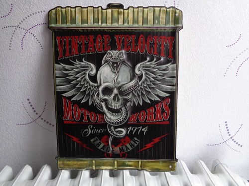 Tole metal vintage motor work - tole,