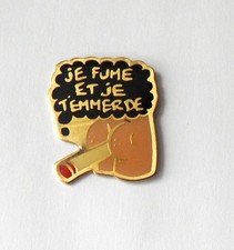 RNT E/ pin's tabac humour  Je