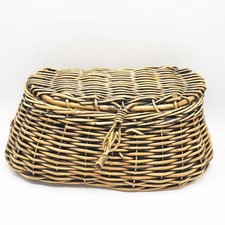 Panier À Couture En Osier