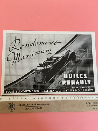 Ancienne publicité année - publicité,