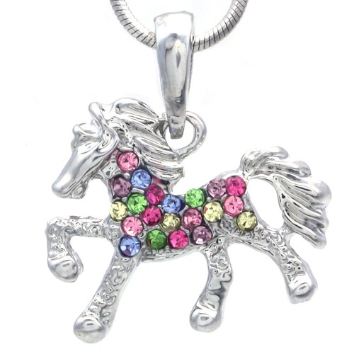 Multicolor necklace chain - necklace,