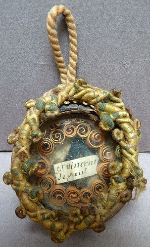 Reliquaire pendentif avec