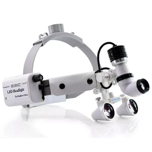 Phare dentaire sans - fil, loupe