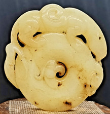 Jade Hetian dragon artisanat