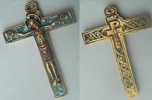 Ancienne belle croix crucifix - croix,