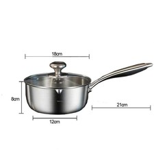 Pot à lait antirouille en