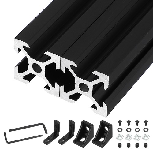 2pcs rail linéaire anodisé - 2pcs,