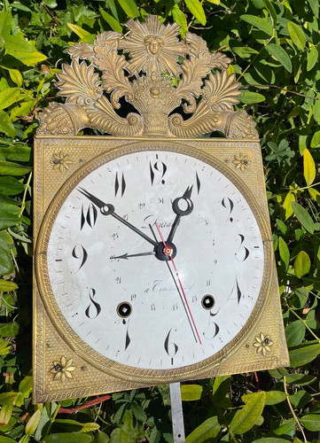 Horloge comtoise echappement - horloge,