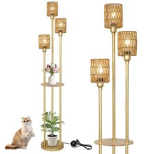 Lampadaire Or Salon à 3