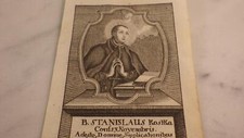 1720.saint Stanislas Kostka (gravure.Pologne).