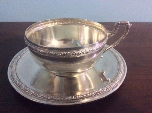 Sterling silver chowder - sterling, cup