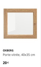 Petite porte vitrée IKEA (12 disponibles)