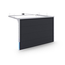 Porte de garage sectionnelle isolante sur mesure