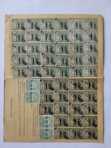 Timbres socio postaux - (16),