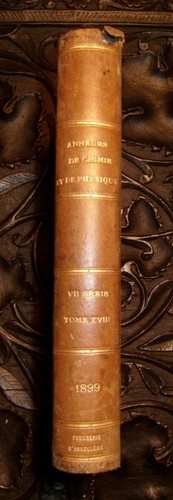 Annales chimie physique - annales,