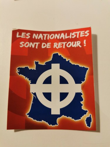 Autocollant politique extrême - autocollant, politique/extrême