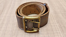 Ceinture en cuir d'officier