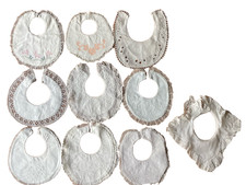 Lot de 10 Bavoirs de bébé