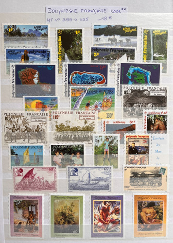 Timbres polynesie francaise - polynesie,