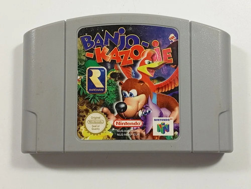 Banjo kazooie nintendo - nintendo, 64