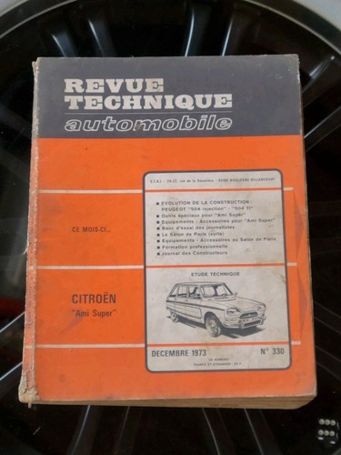 Revue technique automobile - revue,