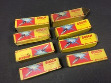 Lot de 8 anciennes bougies BOSCH W200 T27 neuves anciens stock