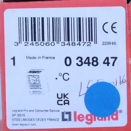Legrand 348 thermostat - 0,
