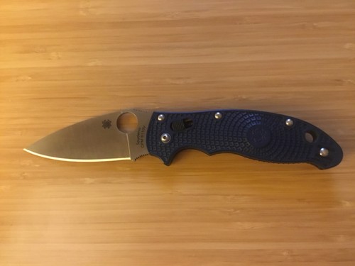 Spyderco manix s110v knife - spyderco,