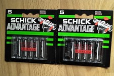 SCHICK ADVANTAGE 2 Pack 5 = 10