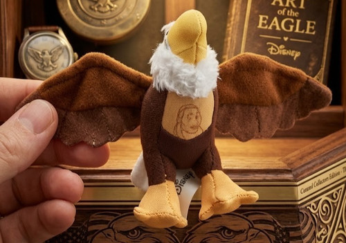 Petit aigle peluche - petit, en