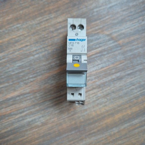 Disjoncteur hager mfs 716 - mfs, c16
