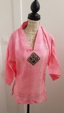 Tunique femme brodée 100 - tunique, 100%