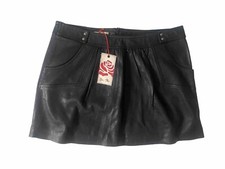 Jupe en cuir d'agneau BEL AIR