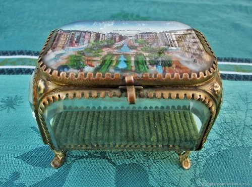Boîte bijoux ancienne lyon - boîte,