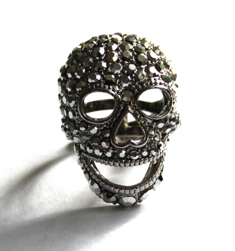 Grande bague crâne - butler, et