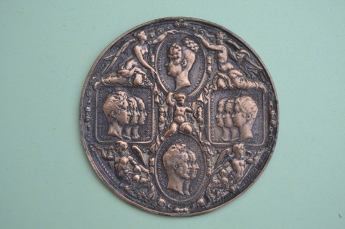 Médaille uniface roi - médaille,