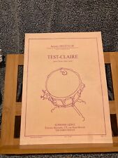 Jacques Delécluse Test-Claire