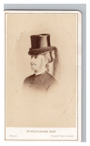 Cdv reutlinger portrait - ch., reutlinger,