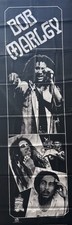 Tenture Tissus Toile Bob Marley Reggae Rasta Jamaïque Afrique 55 X 174 Cm