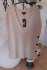 Pull large Caroll laine beige