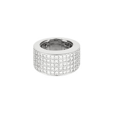 CHOPARD - Chopardissimo - Bague en or gris et diamants