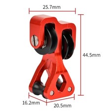 Poulie séparatrice de cordes