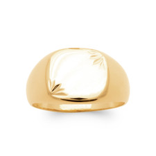 Bague Chevalière Plaqué or