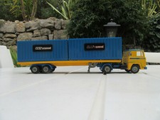 CAMION SCANIA TEKNO HOLLANDE  "SAFT LECLANCHE" porte containers