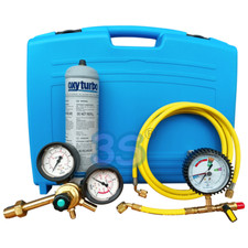 Kit de test de fuite pour circuit frigorifique avec azote